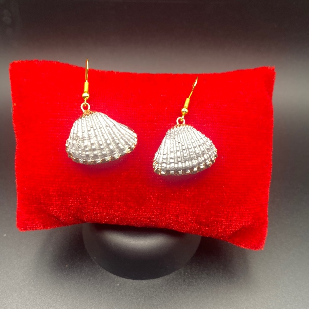 Beach Shell Mermaid Earrings